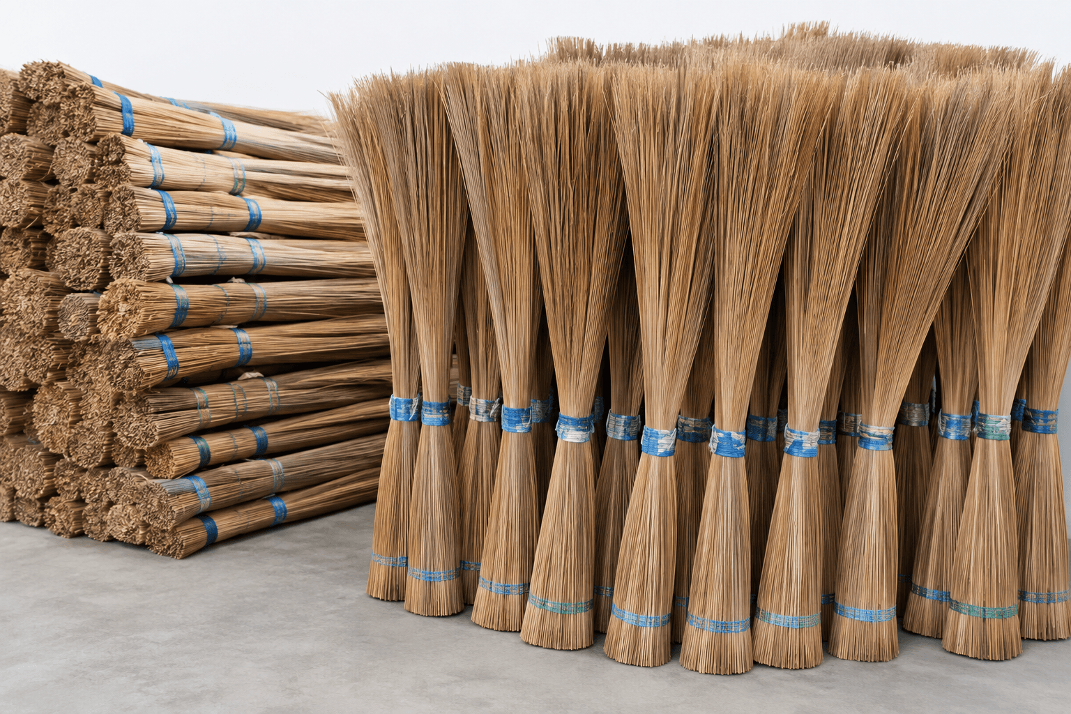 Broomsticks imported from Indonesia by Truly Asia Global Trade